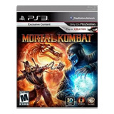 Mortal Kombat 9 Standard Edition Ps3 Mídia Física Usado 