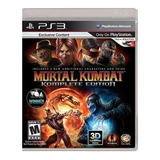 Mortal Kombat Komplete Edition Ps3 Midia