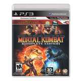 Mortal Kombat Komplete Edition Ps3 Mídia Física Seminovo