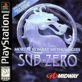Mortal Kombat Mythologies - Sub-zero Patch Ps1