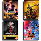 Mortal Kombat + Tekken + Street Fighter