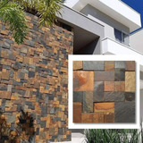 Mosaico Pedra Ferro Placa 30x30 Telado Alphaville 