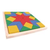Mosaico Quebra Cabeça Brinquedo Educativo Pedagogico