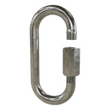 Mosquetão Aço Carbono Galvan. 12x107mm 1.130kg Trava Rosca