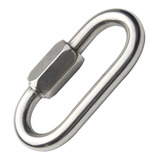 Mosquetão Aço Carbono Galvanizado 12x107mm Trav Rosc 1130kg