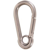 Mosquetão Engate Rápido C/ Olhal Aço Inox 12mmx140mm 