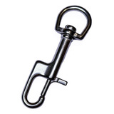 Mosquetão Simples Mergulho Inox 90mm