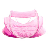 Mosqueteiro Tenda Cama Berço P/ Bebês 0 Meses Portátil Rosa