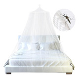 Mosquiteiro De Renda Branco Grande Cama Solteiro Casal Filó