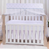Mosquiteiro Para Berço Bebe Padrão/americano Avulso Branco/a Cor Branco