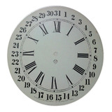 Mostrador Original P/ Relógio Ansônia Modelo Oito Calendário