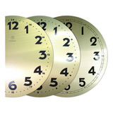 Mostrador Relogio Antigo Junghans Carrilhao Lata Dourado