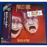 Mötley Crüe - Theatre Of Pain Cd Mini Lp 2005 Japão Lacrado