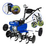 Moto Cultivador Micro Trator À Gasolina Cambio 3 Marchas 7hp