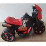 Moto Elétrica Infantil Bandeirante Banmoto Preta 6v Bivolt