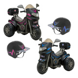 Moto Elétrica Infantil Sprint Turbo Menino Menina Som E Luz