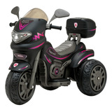 Moto Elétrica Infantil Sprint Turbo Preta 12v Biemme 667