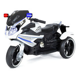 Moto Elétrica Infantil Triciclo Motorizado Policia