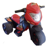 Moto Elétrica Infantil Usada Banmoto Preta/vermelha