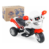 Moto Elétrica Speed Chopper P Passeio - Xplast Cor Branca / Vermelha Voltagem Do Carregador 110v/220v