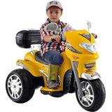 Moto Elétrica Sprint Turbo Infantil 12v Amarela - Biemme