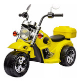 Moto Estilosa Triciclo Elétrico Infantil Harley Davidson