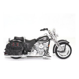 Moto Harley Davidson Maisto 1:18 Hd-custom Colecionável