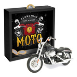 Moto Miniatura Harley Davidson + Cofre