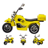Moto Motinho Elétrica Infantil Bike Custom Chopper Triciclo