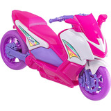 Moto Scooter De Brinquedo Feminina 24cm