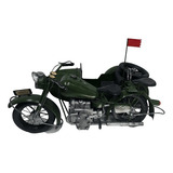 Moto Segunda Guerra Mundial Metal Coleção R1227 Ferro 