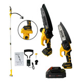 Moto Serra A Bateria Mini Serra Eletrica 25v Cabo Extensor
