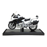 Moto Yamaha Fjr1300 A Police -autorithy Maisto 1/18