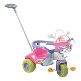 Motoca Triciclo Velotrol Criança Zoom Max Com Aro Azul