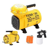 Motocompressor Ar Direto 40lbf C/kit Ferrari Mega Jet Cmj-21