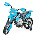 Motocross Azul Elétrica 6v Infantil - Melhor Preço