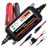 Motopower 1000ma Carregador Inteligente Bateria Moto Harley
