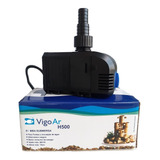 Motor Bomba Submersa 500l/h Para Aquário Fontes Água Cascata