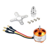 Motor Brushless A2212 1400kv Aeromodelo C/ Adaptador Hélice 