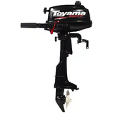 Motor De Popa A Gasolina 3.6hp 74,6cc 2t Toyama Tm3.6ts Rb4
