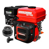 Motor De Trike A Gasolina 7hp Embreagem P/ Correia Polia Em8