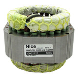Motor Do Portão Residencial Peccinin/nice Estator Para Bv 2000 110v