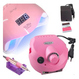 Motor Lixa Elétrica 45000rpm + Cabine Sun 5 48w Led/uv