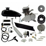 Motor Para Bike Bicicleta Potente 80cc 2t Completo Prata