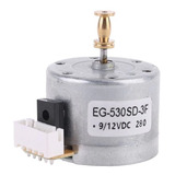 Motor Para Toca Disco Turntables Dc9-12v 3-velocidade
