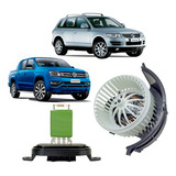 Motor Ventilador Ar Condicionado Vw Amarok  + Resistência