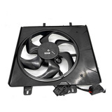 Motor Ventoinha Radiador Citroen C3 Com Modulo 2003 A 2008