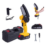 Motoserra Elétrica Portátil 20v Manual Espada 10cm Hawk