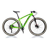 Mountain Bike Deeper Maximus 1x9 - 9v 2023 Aro 29 19 Freios De Disco Hidráulico Cor Verde