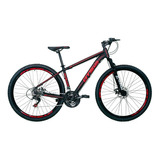 Mountain Bike Gts Pro M5 Techs Aro 29 19 21v Freios De Disco Mecnico Cor Preto vermelho